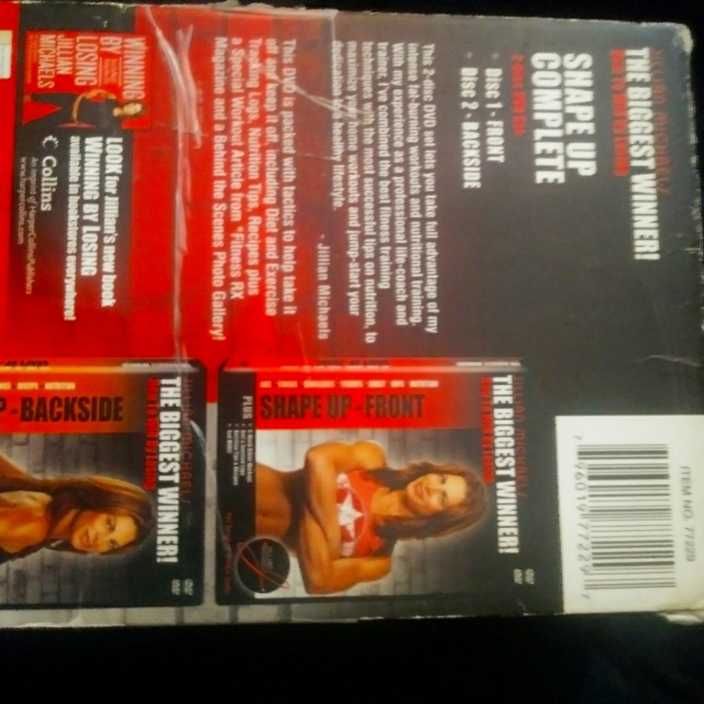 Jillian Michaels Biggest Loser Dvds